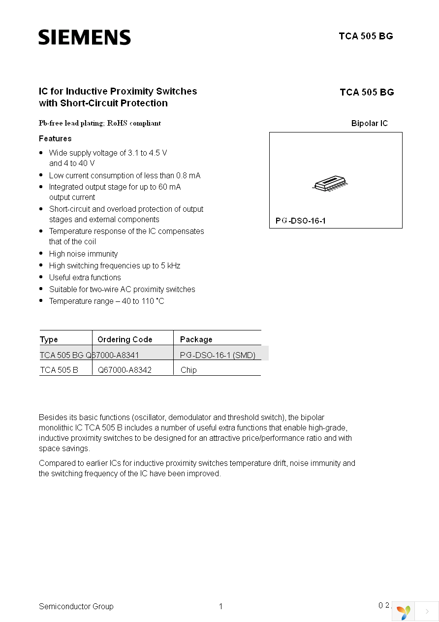 TCA505BG GEG Page 1